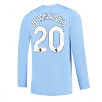 Camisa de Futebol Manchester City Bernardo Silva #20 Equipamento Principal 2023-24 Manga Comprida